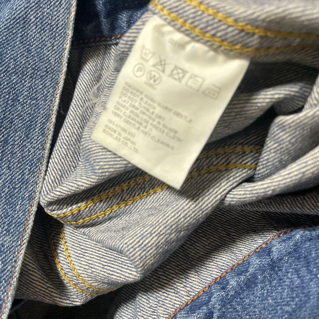 HYKE DENIM JACKET BIGFIT TYPE3 サイズ1 ハイク