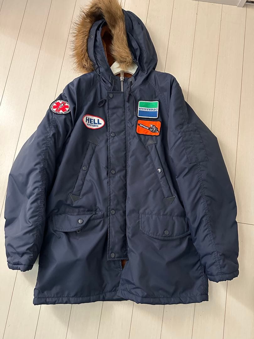 SUPREME × Hysteric Glamour N-3B サイズS