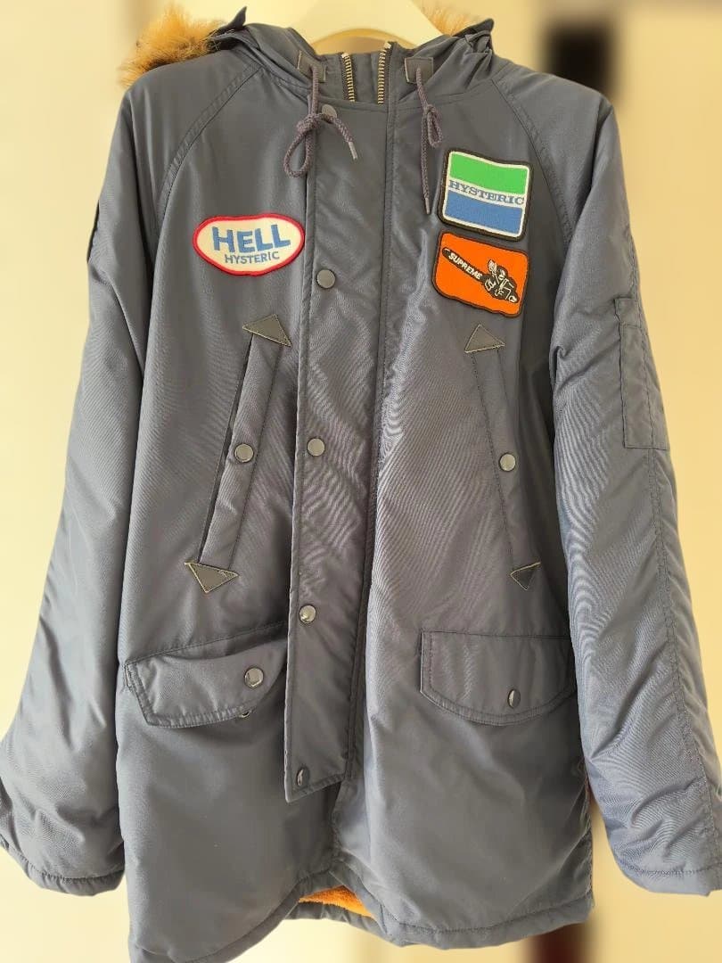 SUPREME × Hysteric Glamour N-3B サイズS