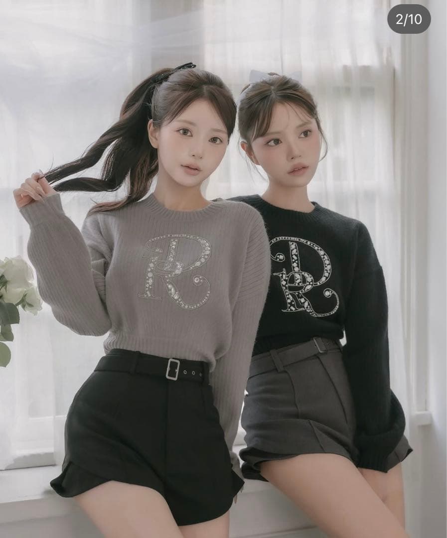 darich サイドスリットショートパンツ　ブラックSサイズ