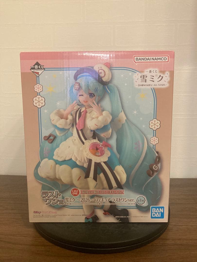 一番くじ【ラストワン賞】 2026年 雪ミク フィギュア