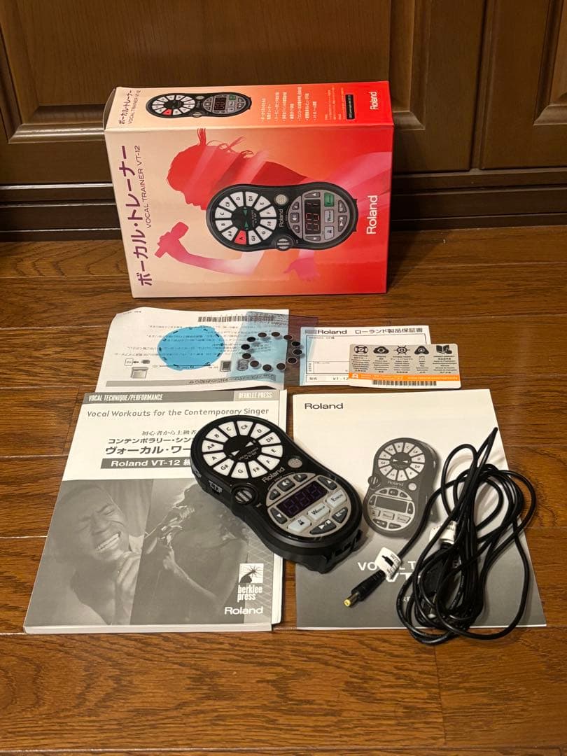 ローランド Roland ボーカルトレーナー VT-12-BK ほぼ未使用