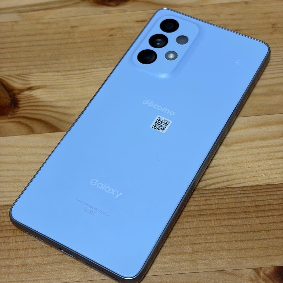 11385 Galaxy A53 5Gオーサムブルー128GB SIMフリー