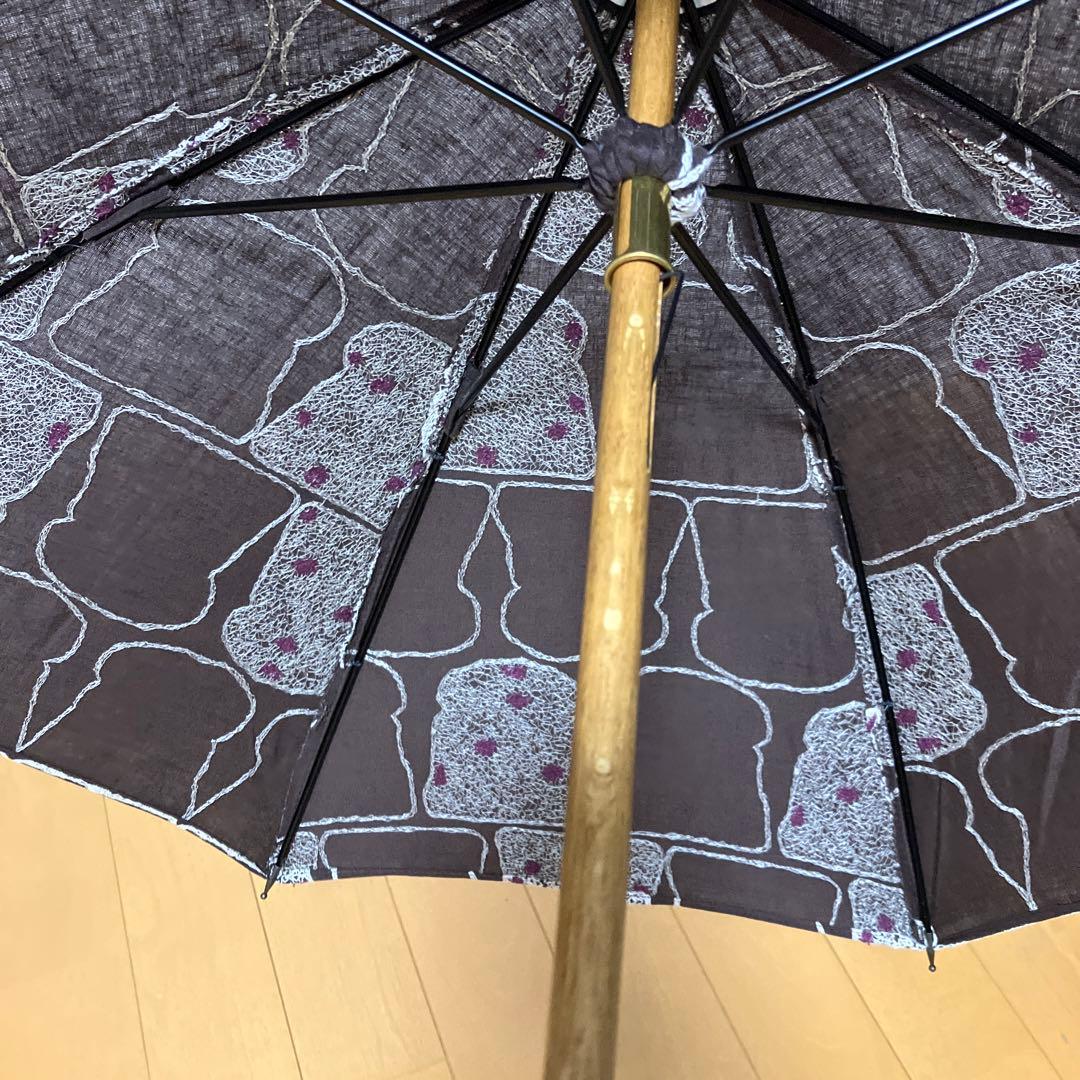 イイダ傘店　日傘　ぶどうパン