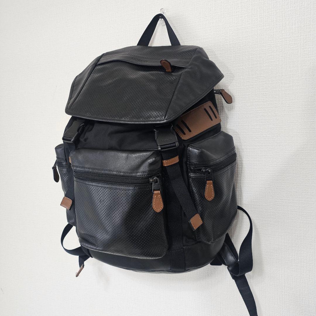 COACH　コーチ　バックパック　リュック　パンチング