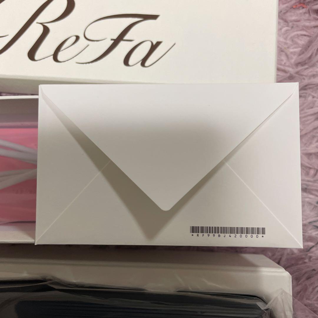 ReFa ブラック ヘアアイロン USBケーブル付き