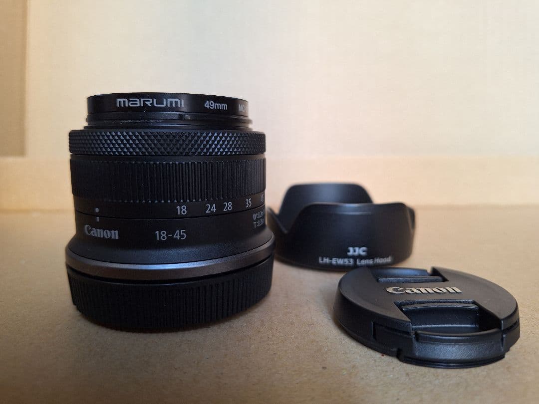 Canon RF-S 18-45mm is stm レンズ