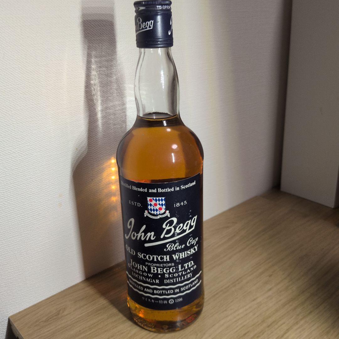 ウイスキー John Begg Blue Cap Old Scotch Whisky