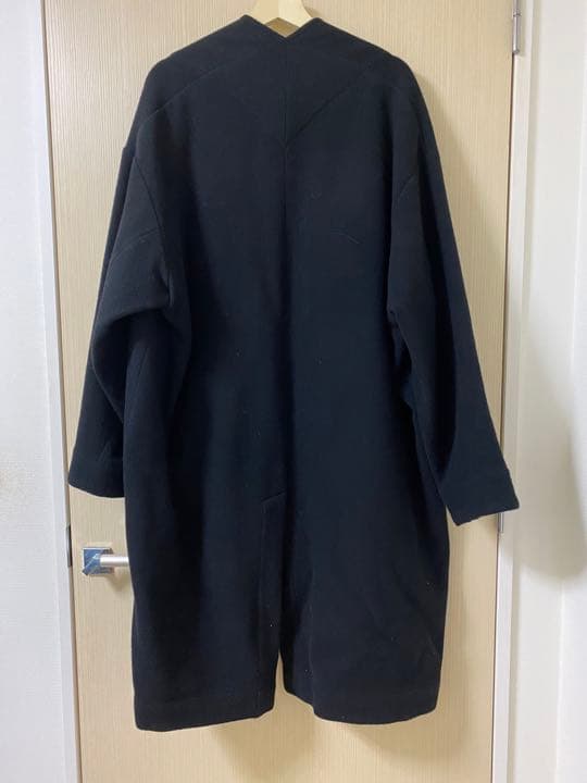 BRITISH AIRLY WOOL オーバーサイズブランケットコート