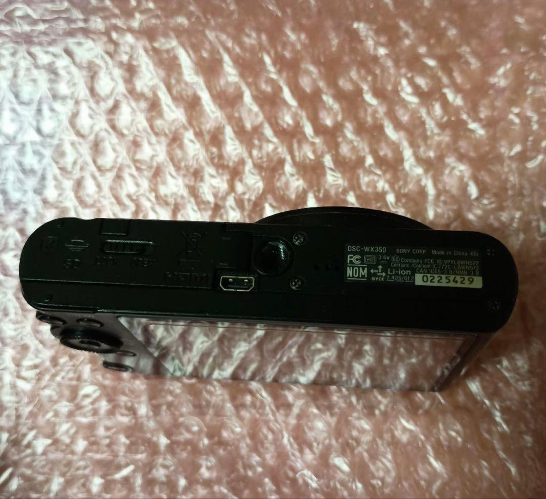 SONY Cyber-shot DSC-WX350 コンデジ 動作確認