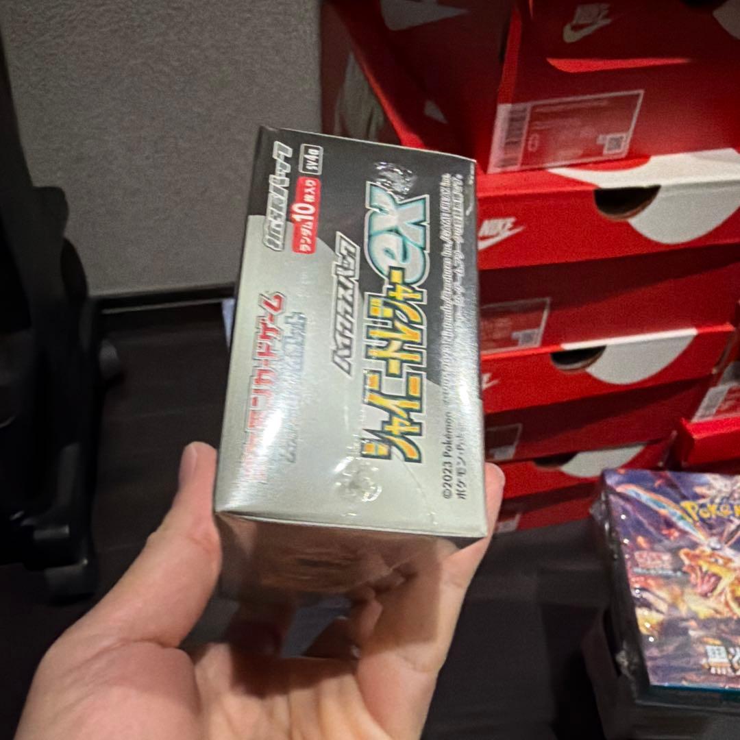 シャイニートレジャーex 1box シュリンク付