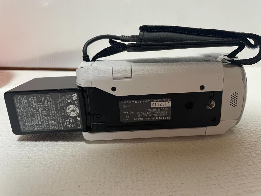 美品　Sony HDR-CX680 大容量　NP-FV100A　付 21年製