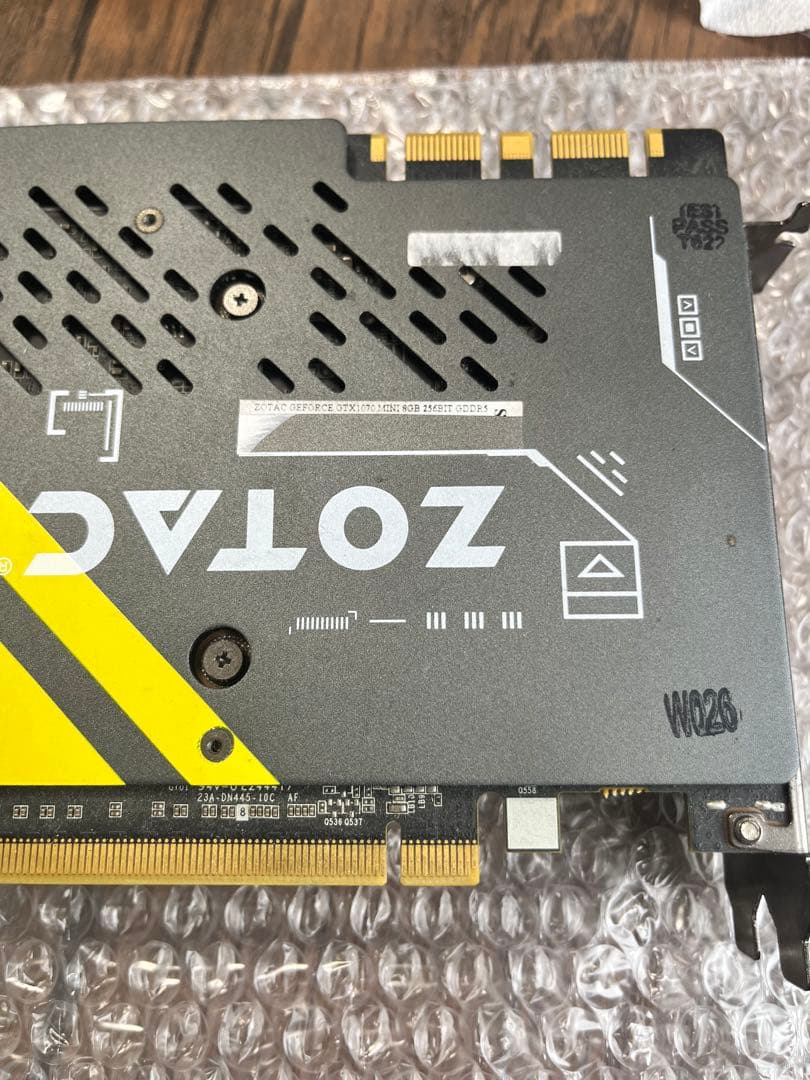 ZOTAC製　GTX1070 動作品