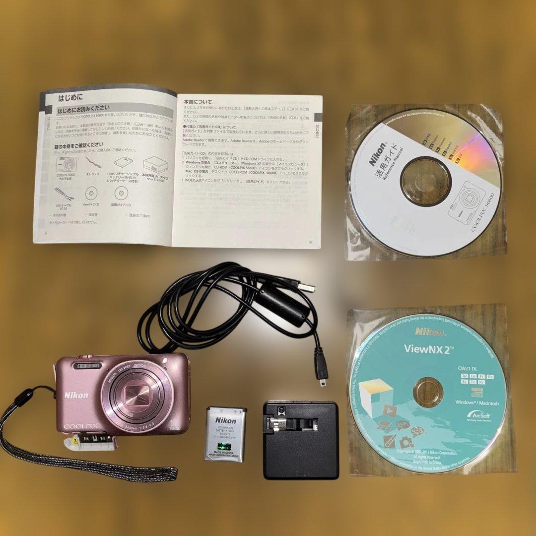 【最終お値下げ】Nikon COOLPIX S6600 シルキーピンク