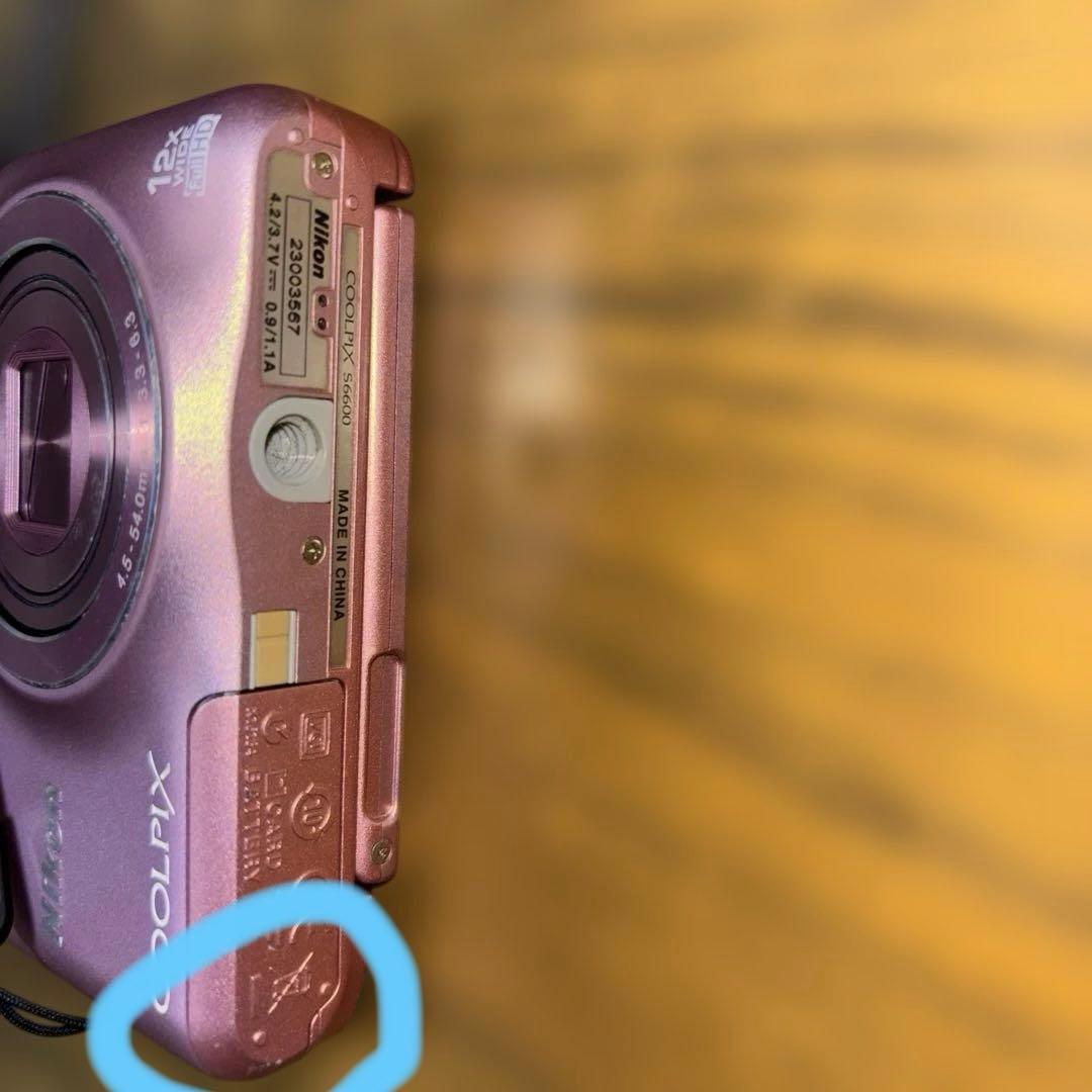 【最終お値下げ】Nikon COOLPIX S6600 シルキーピンク