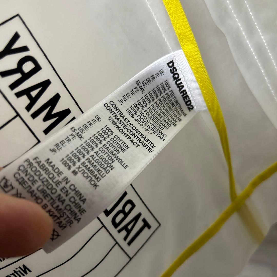 【a】DSQUARED2 ポリウレタン　マルチブルゾン　セレブ