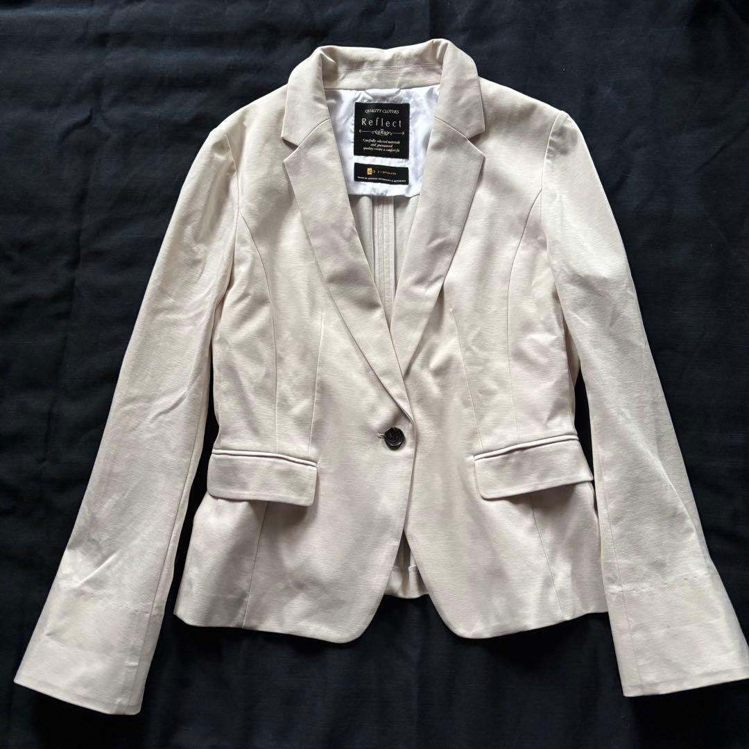 サイズ13（LL） Reflect 匠ジャケット　スカート　セットアップ　洗濯可
