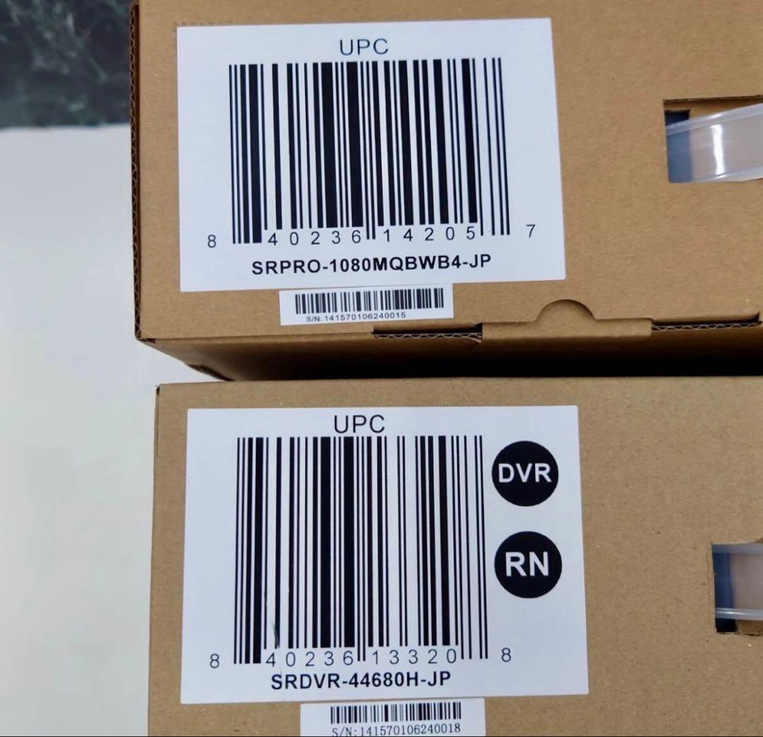 Swann 4CH DVRシステム 1TB 防犯カメラ SWDVK-446804