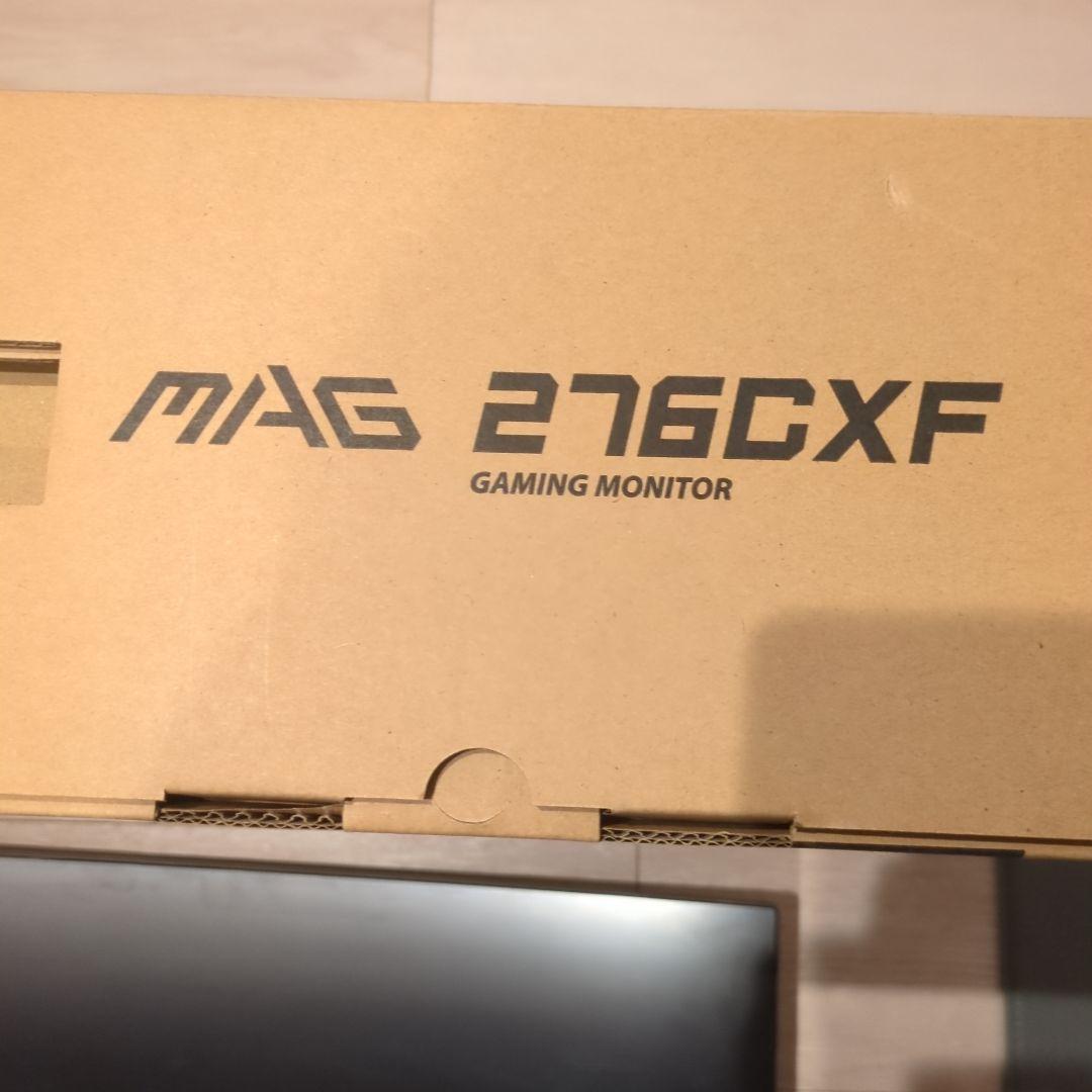 MSI MAG 276CXF ゲーミングモニター 27インチ