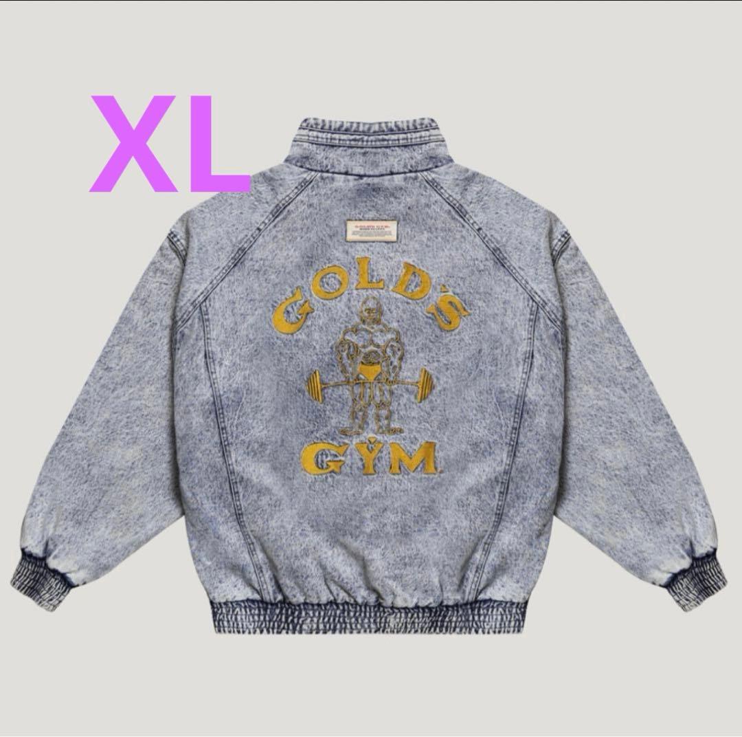 XL LÝFT GOLD'S GYM OVERSIZE DENIM JACKET