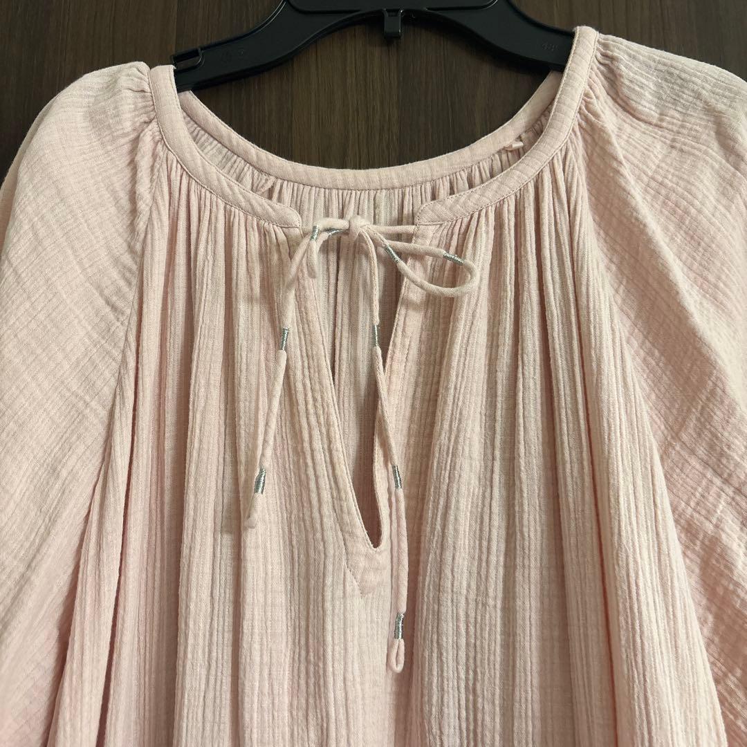 Sara mallika Cotton Gauze Long Dress 新品