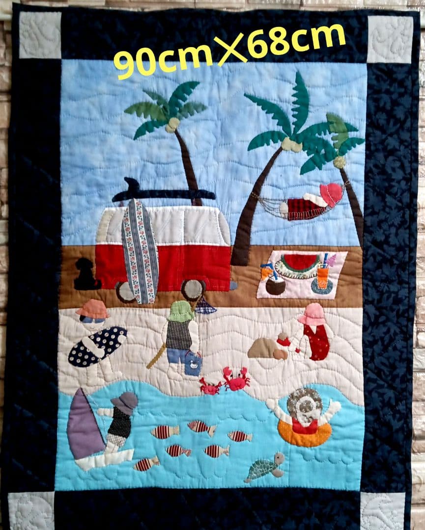 パッチワークタペストリー