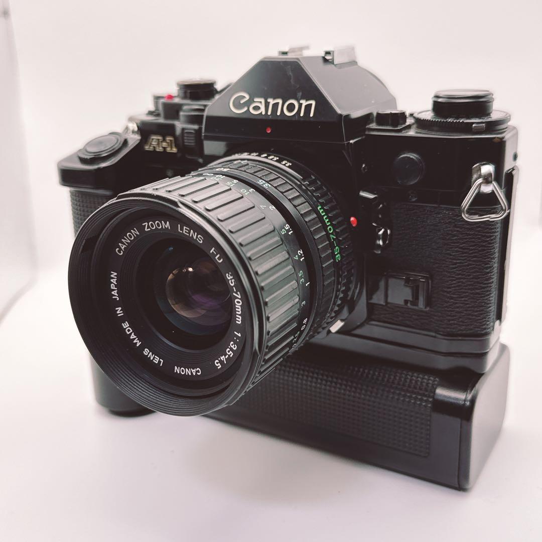 Canon A1 ＋FD35−70 1‘3.5−4.5 ＋モータードライブMA