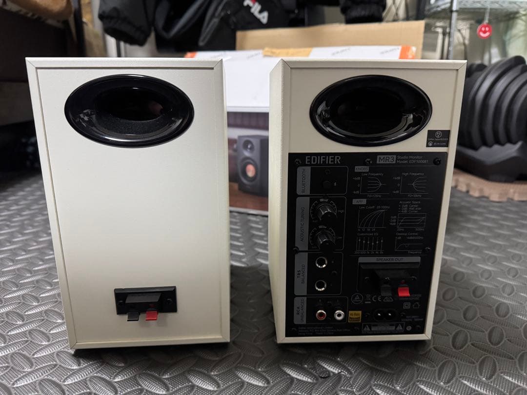 EDIFIER MR3 スタジオモニタースピーカー　ホワイト