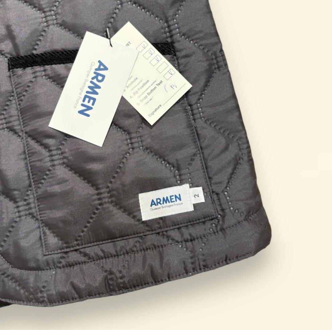 【新品】2023AW ARMEN アーメン　キルティングジャケット