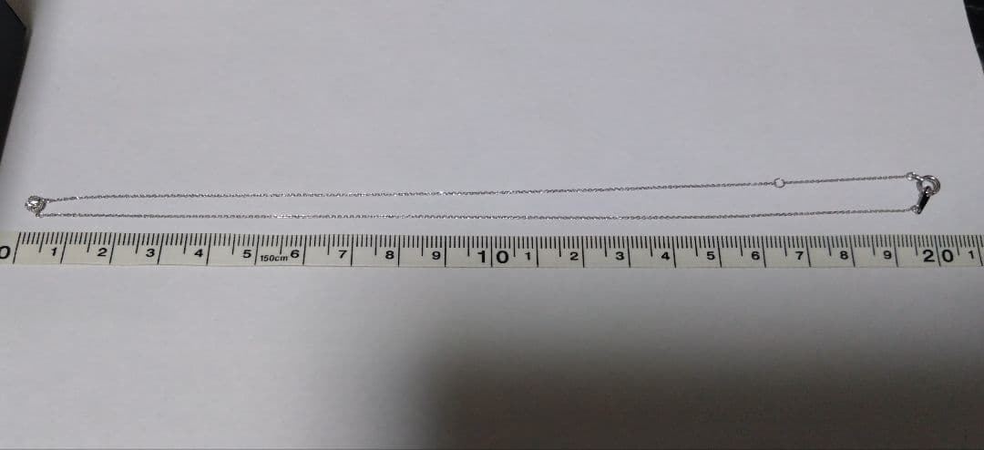 ジュエリーツツミ プラチナダイヤモンドネックレス