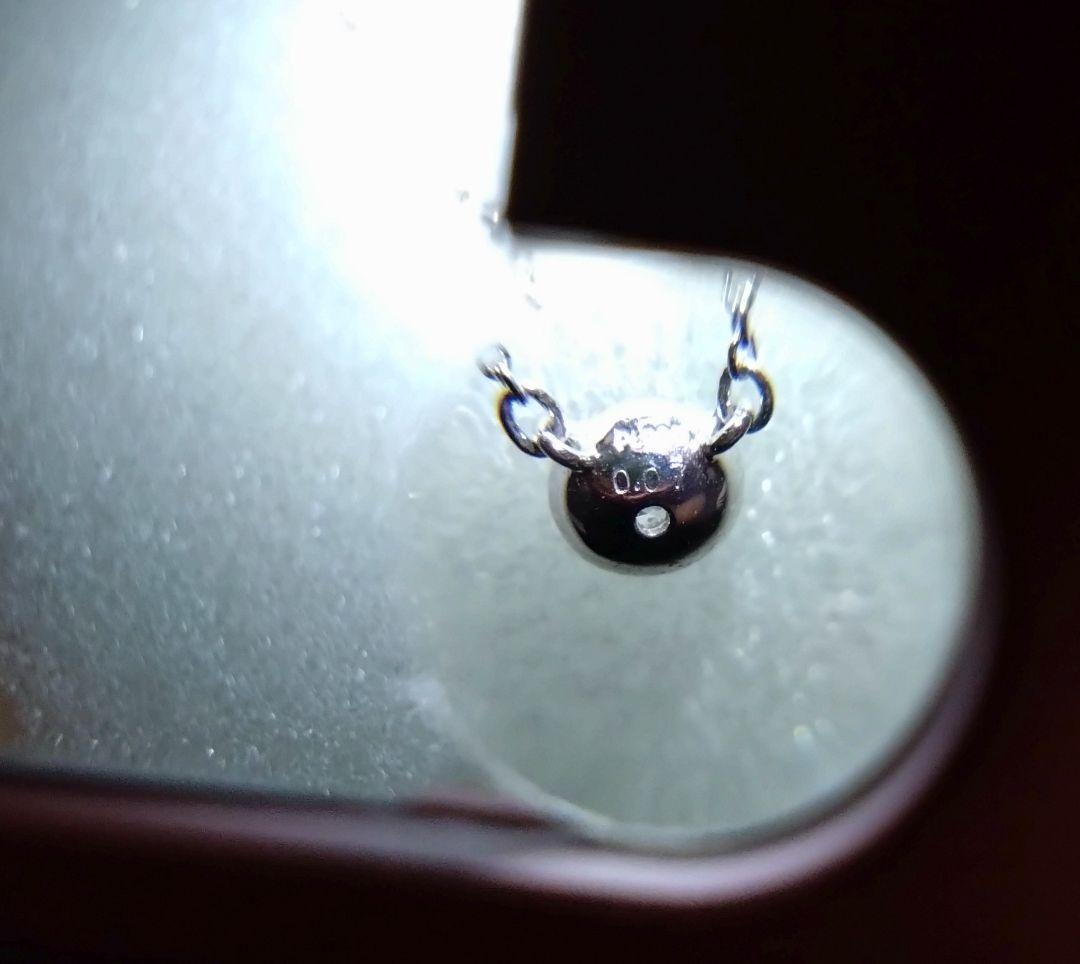 ジュエリーツツミ プラチナダイヤモンドネックレス