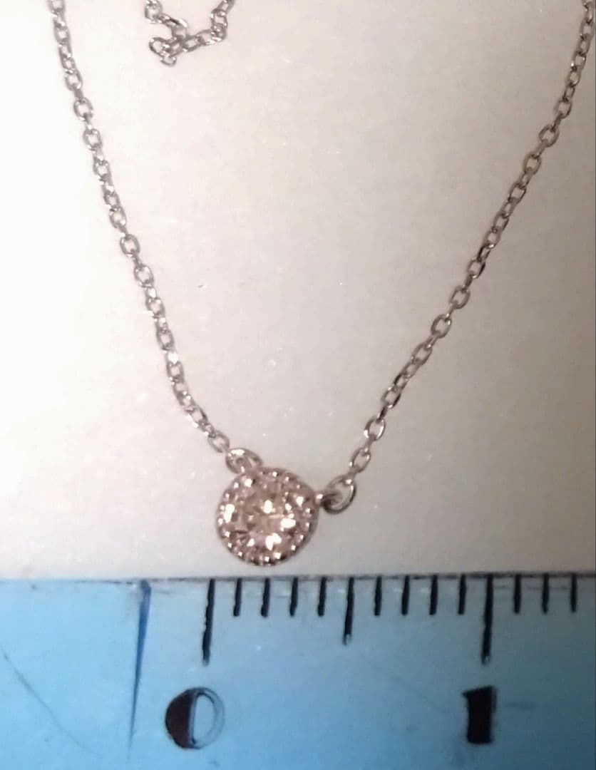 ジュエリーツツミ プラチナダイヤモンドネックレス