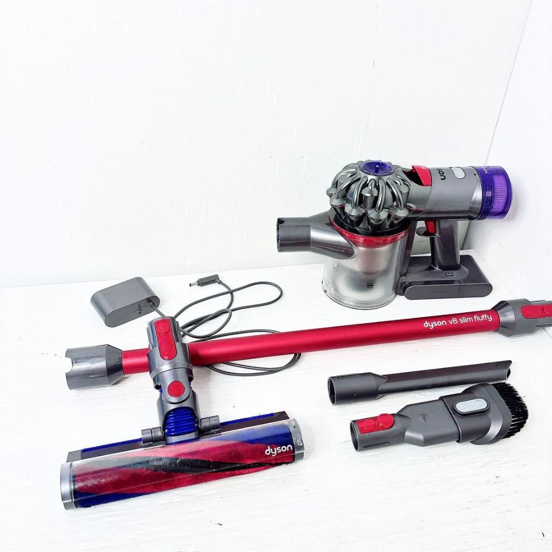 Dyson ダイソン v8 slim fluffy SV10K フルセット