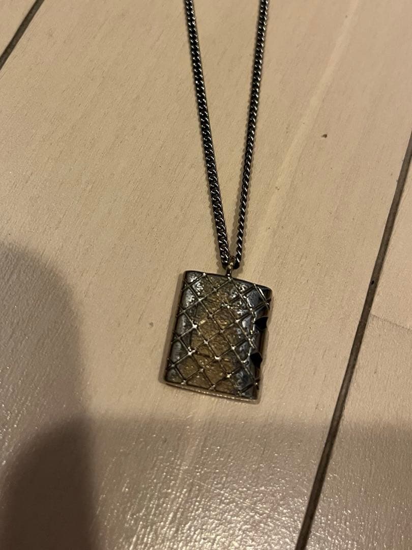 CHANEL カンボンライン　ネックレス　シルバー