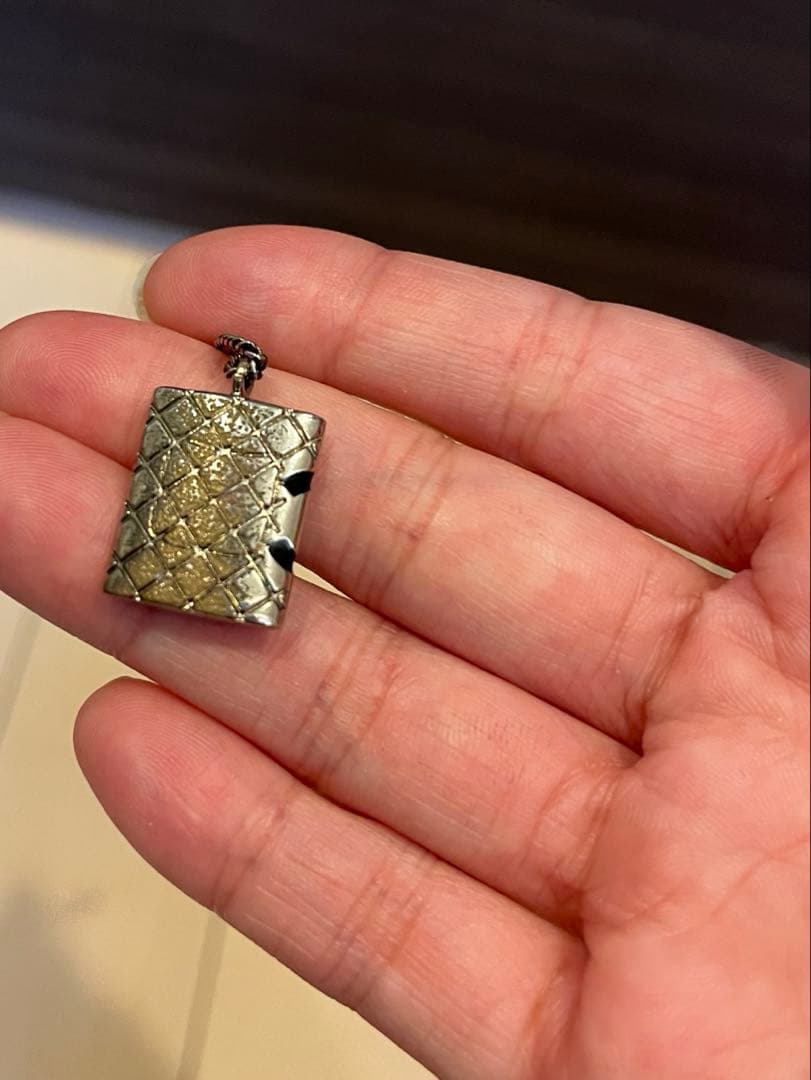 CHANEL カンボンライン　ネックレス　シルバー