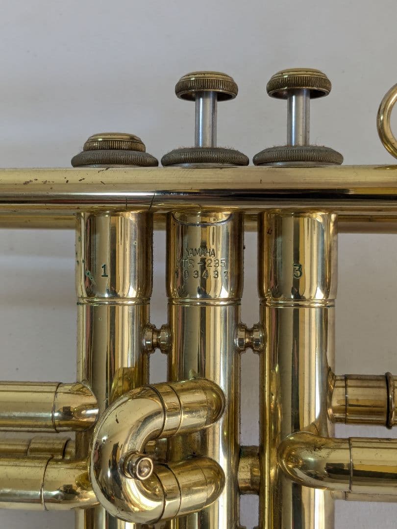 【ジャンク品扱い】 YAMAHA トランペット YTR-235 ゴールド