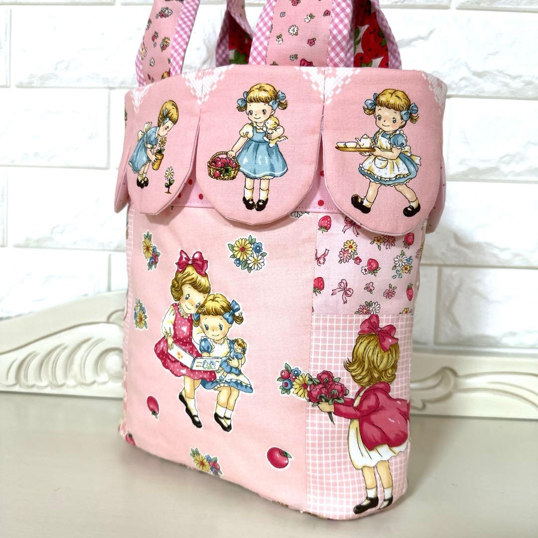 ❤️ぷっくりフリルトートバッグ（大）❤️ 0161