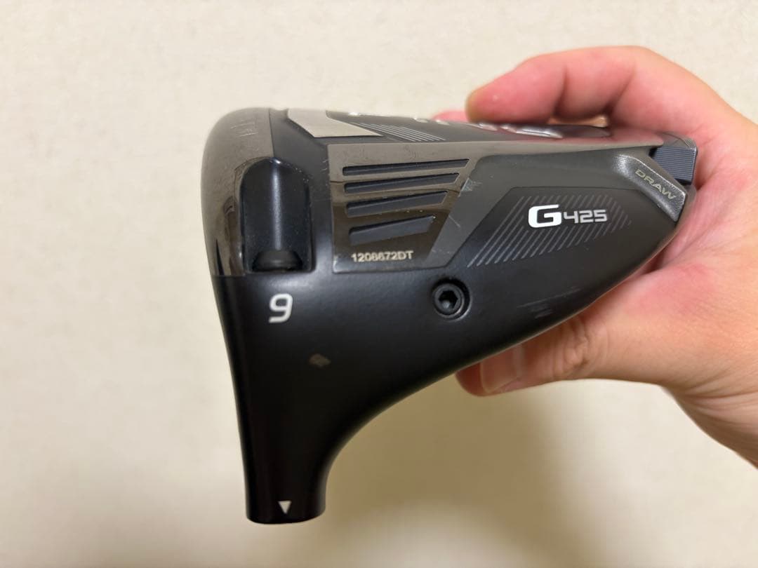 【レフティ】PING G425 MAX 9.0° ヘッドのみ