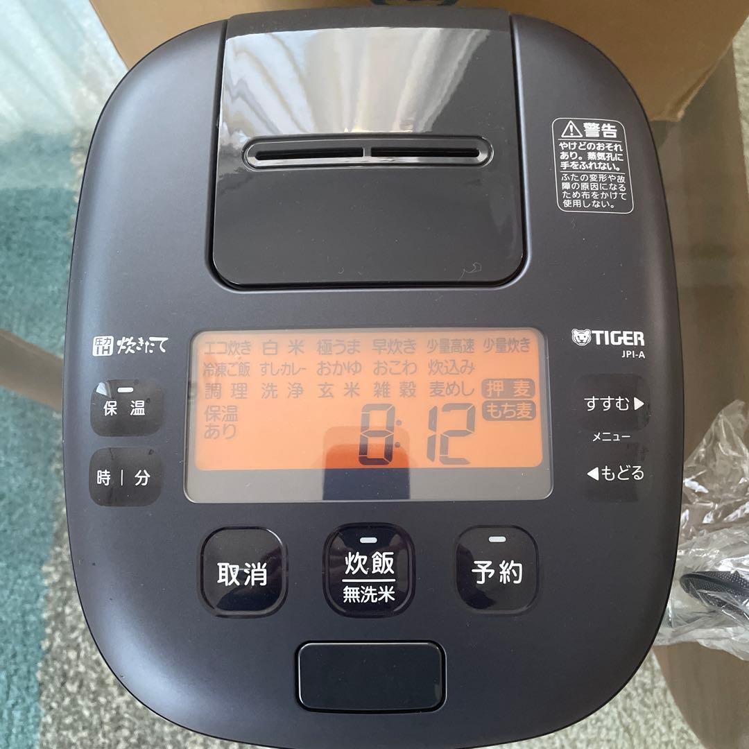 タイガー炊飯器JPI-A100KO オフブラック