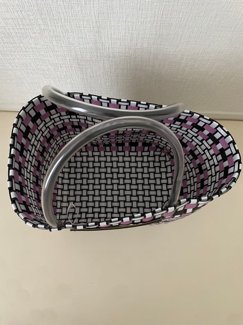 MARNI フラワーカフェ かごバッグ リリーホワイト