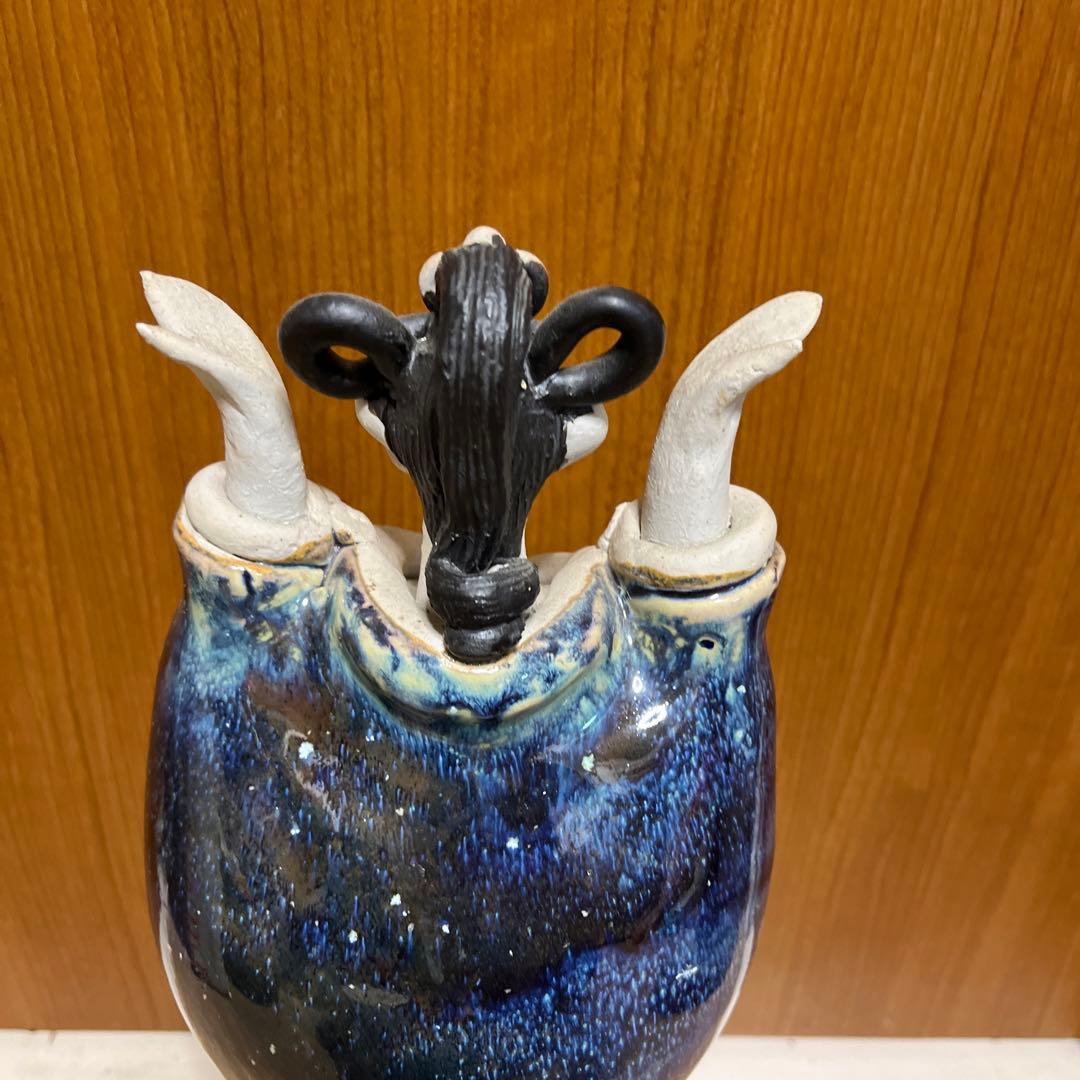 Toshi砥部焼 青芳窯 森元青芳 青芳人形 骨董 工芸品 陶芸