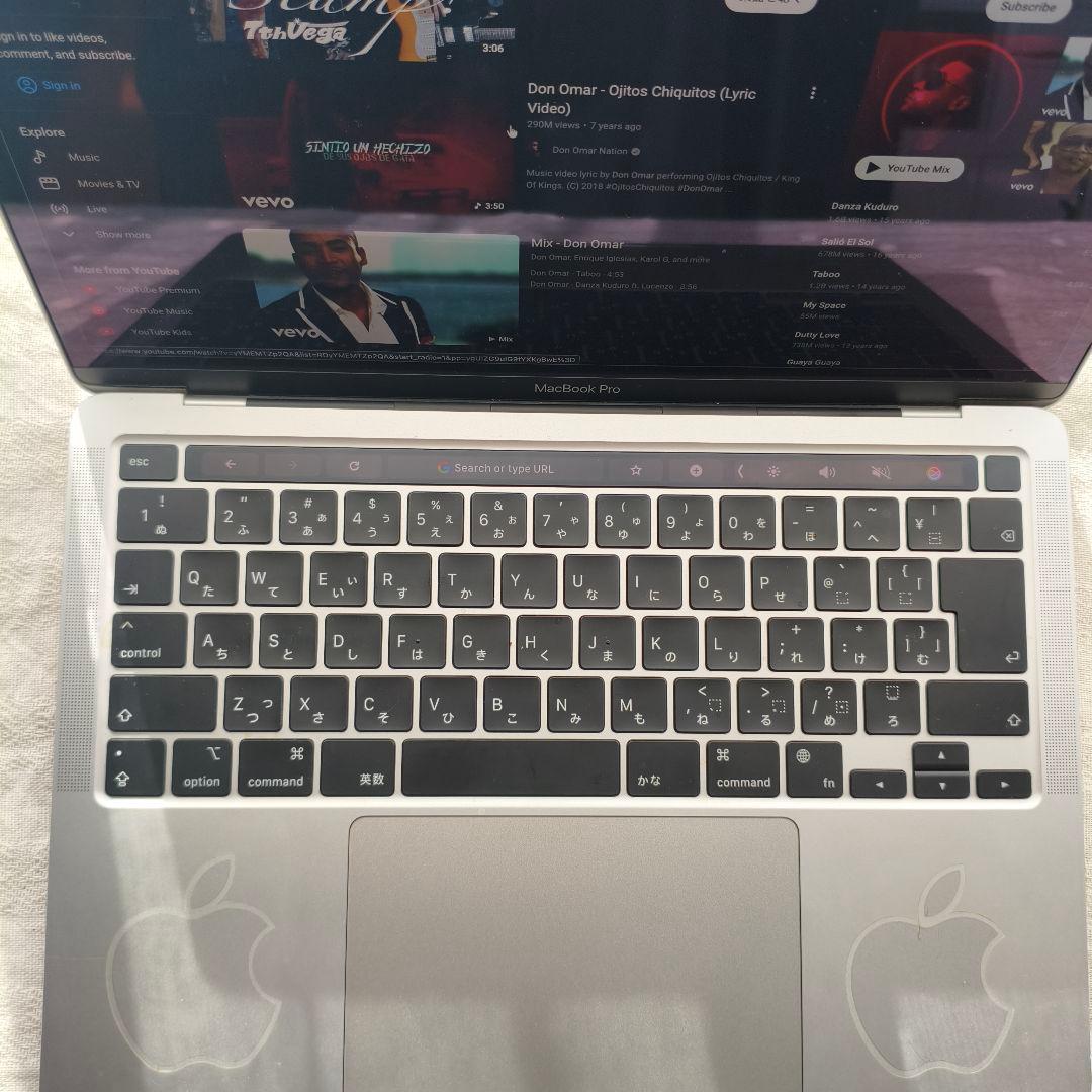 MacBook Pro 13インチ M1 2021 8GB 95% バッテリー
