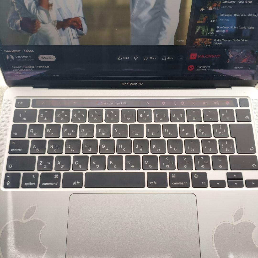 MacBook Pro 13インチ M1 2021 8GB 95% バッテリー