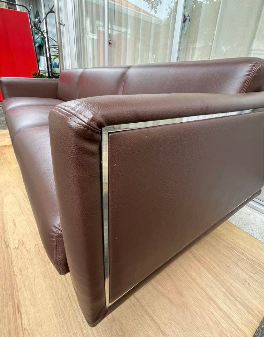 ヴィンテージ　モダン3Sソファ　三人掛け　ミッドセンチュリー　レトロモダン　美品