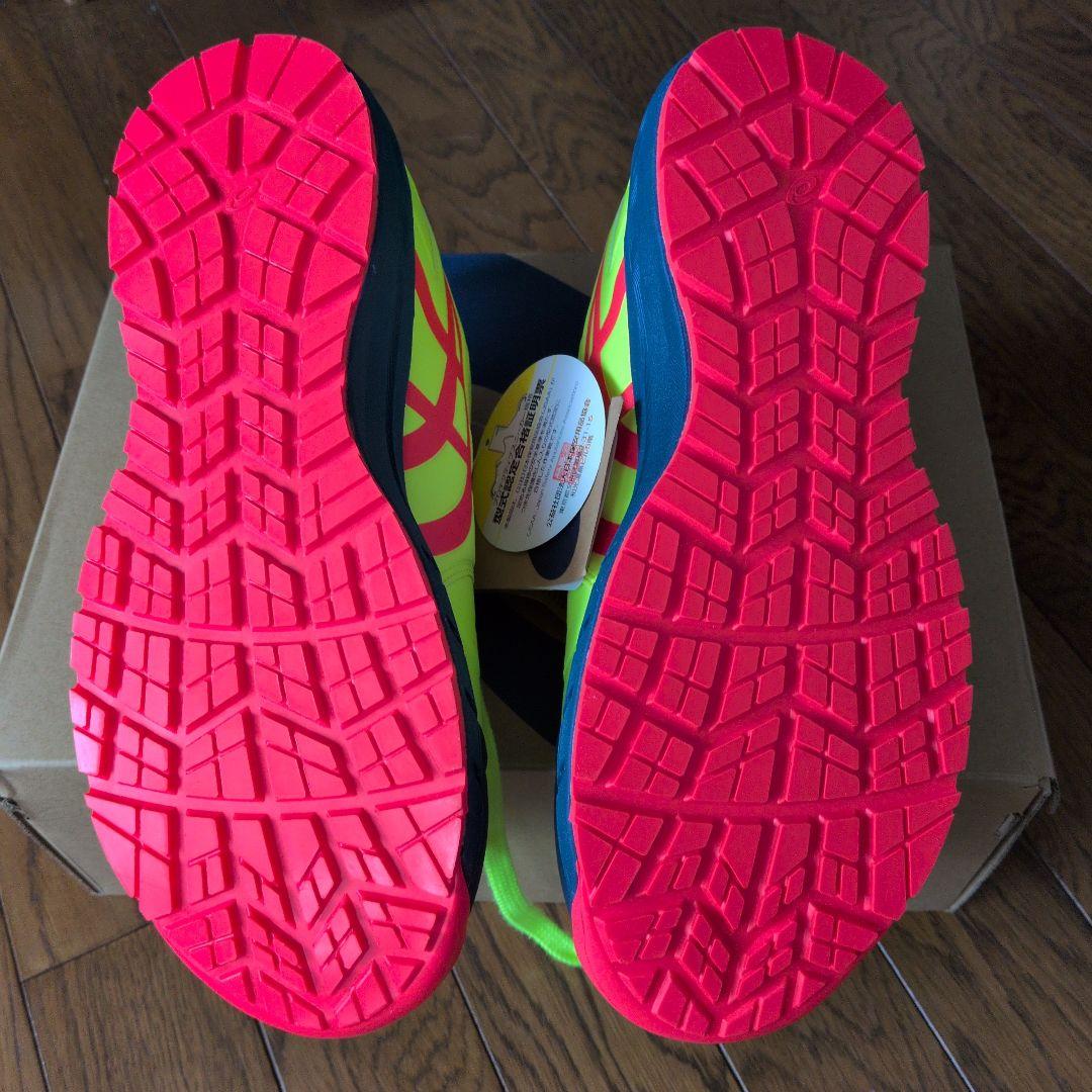 ASICS トレーニングシューズ 蛍光イエロー