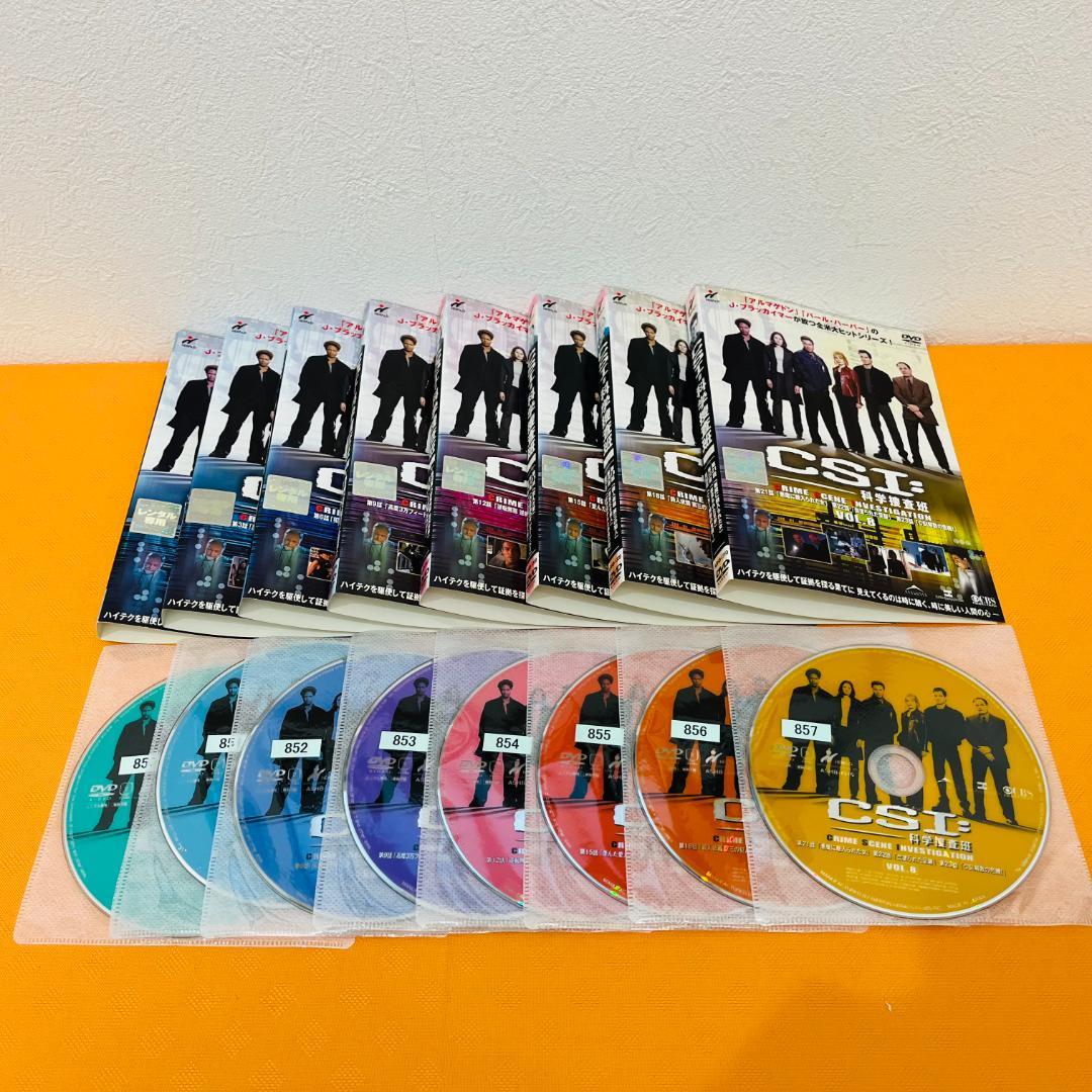 『CSI:科学捜査班』シーズン1～15 計108巻セット レンタル使用済DVD