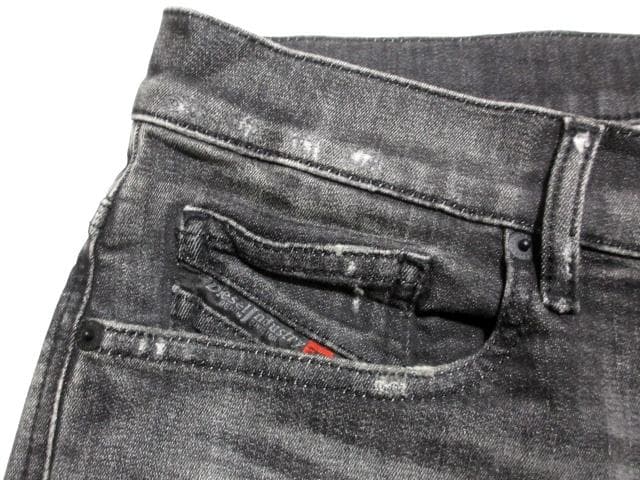 D-VIDER JOGG ヴィデジョグジーンズ W30 黒ディーゼル /6186