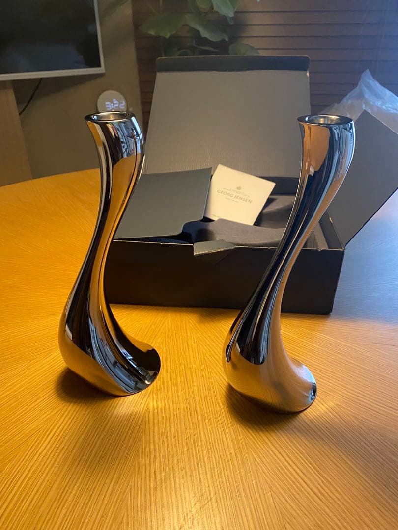   ジョージジェンセンコブラ キャンドルホルダー2ピース