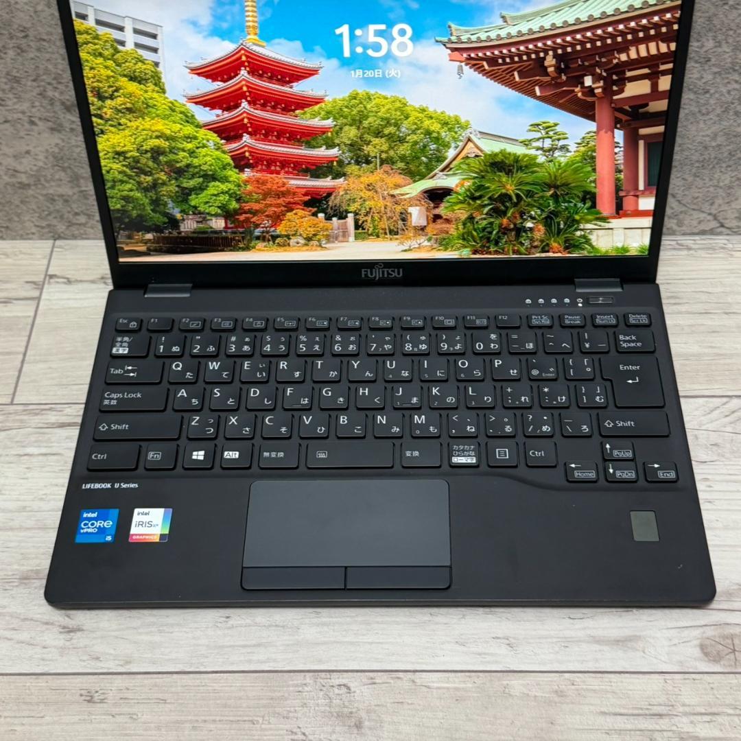 準美品☆SSD/軽量/オフィス/Windows11/黒/ノートパソコン