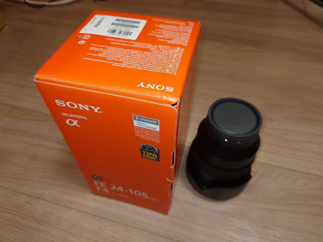 SONY 24-105mm G OSS ズームレンズ　フィルタ付き